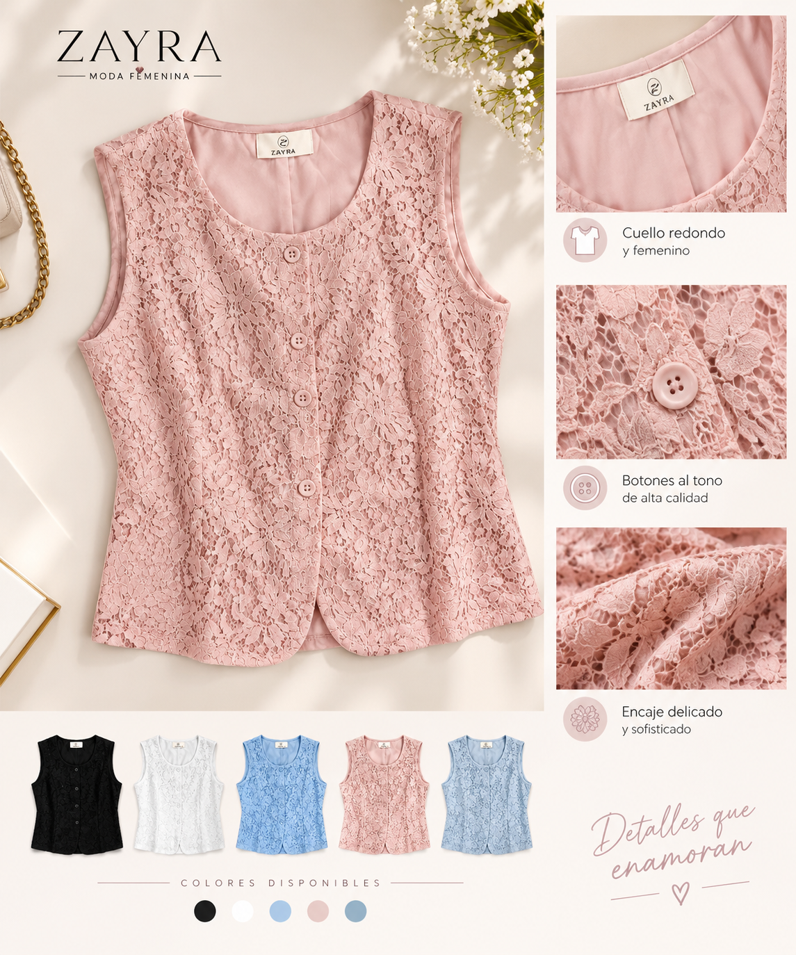 Blusa Romana ✨