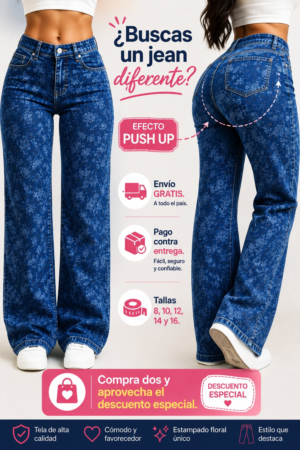 Jean Flores Denim 👖