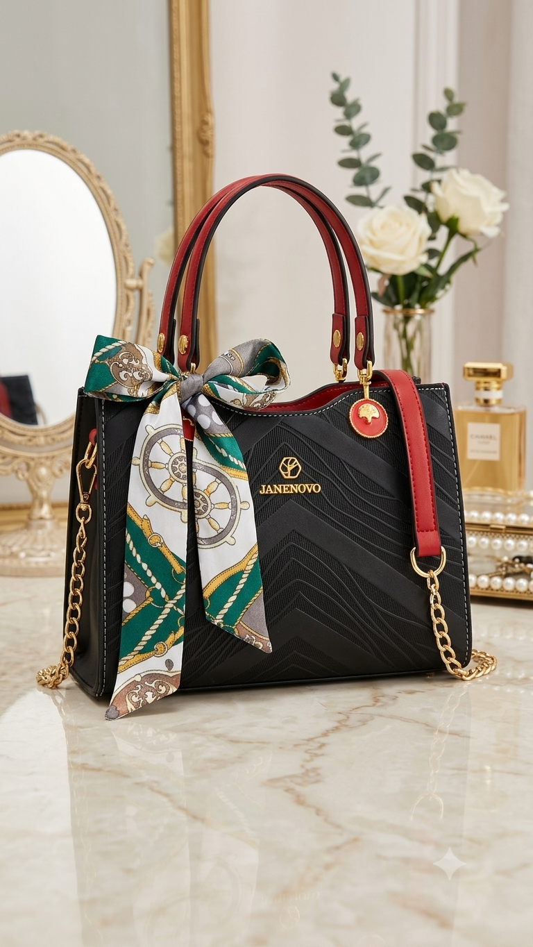 Ref 2775- ✨✨ Bolso Monogram – Amplitud y Glamour