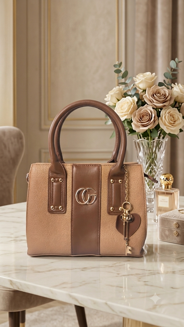 Ref 2665-✨ Bolso en Cuero – Elegancia Versátil